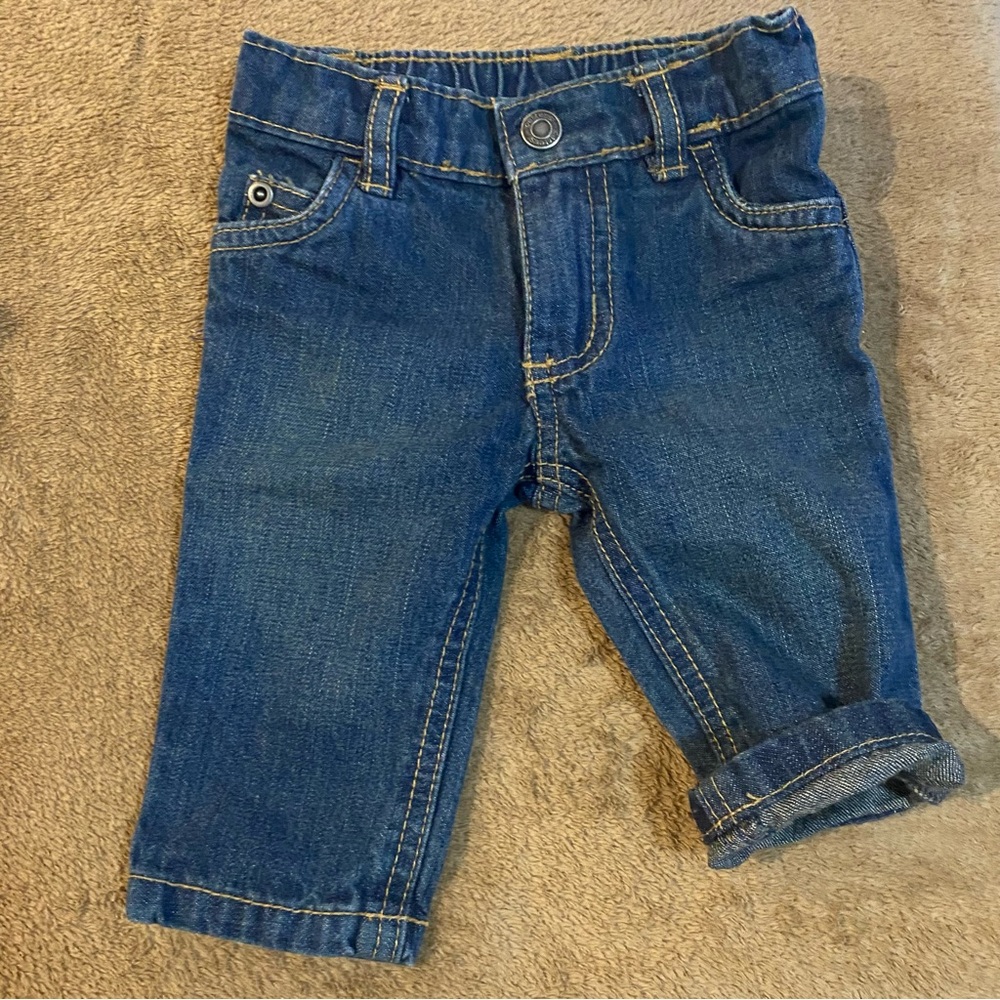 EUC Carter's Classic Blue Jeans for Kids 3M